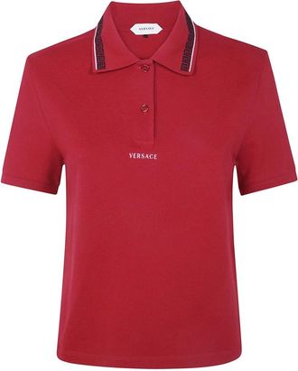 Versace Donna, Top, Rosso, M, new