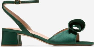 Cole Haan Womens Florette Block Heel Sandals - Green Size 7.5