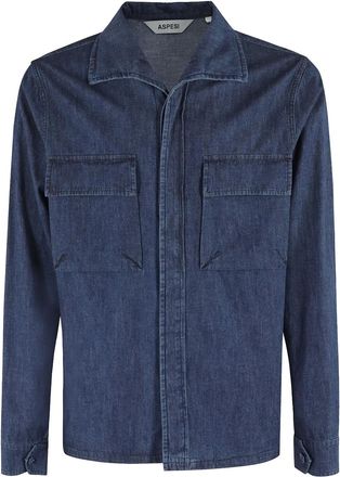 Aspesi Camicia denim - Blu