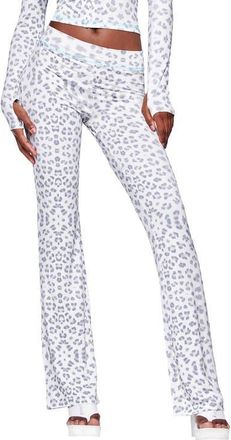I.AM.GIA Blare Track Pants in Snow Leopard at Nordstrom, Size Large
