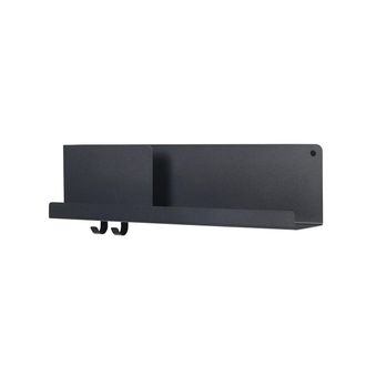 MUUTO Folded Shelves 63 x 16,5 cm, schwarz