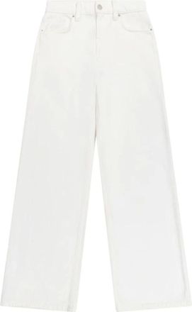 Axel Arigato Jeans, Dames, Wit, W26, Denim, Witte Wide Leg Denim Jeans