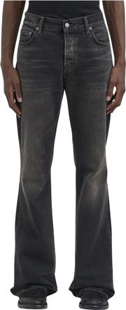 Haikure Achilles Denim Jeans - Heren - Flared Jeans - Zwart - W34 - Denim - Jeans