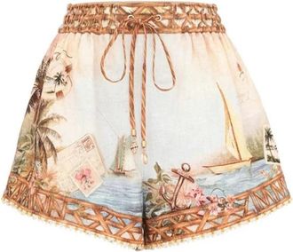Zimmermann Short H26 - Dames - Bermuda - Veelkleurig - S - Korte Broeken