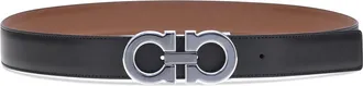 Ferragamo Gancini Belt - Black