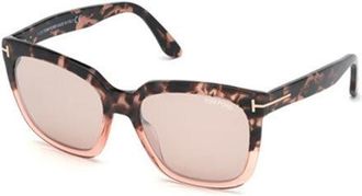 Tom Ford FT0502 AMARRA 55G Womens Sunglasses Rainbow Size 55