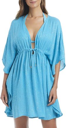 Bleu Rod Beattie Bleu Rod Beattie Golden Hour Sequin Caftan Coverup