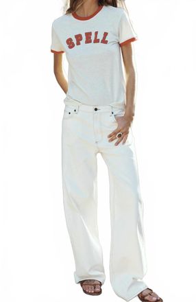 SPELL 1995 Denim Baggy Jean In Salt