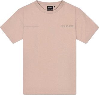 Nicce London Heren Essenti&euml;le Crew Neck Oversized T-Shirt (Asgrijs)