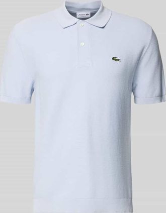 Lacoste Regular Fit Poloshirt aus reiner Baumwolle in Hellblau, Gr&ouml;&szlig;e XXXL