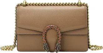 Tiffany & Fred Crystal Dragon Leather Crossbody