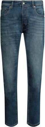 Replay Herenjeans van Grover met rechte pijpen (Medium Blauw)