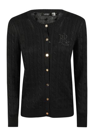 Ralph Lauren Cable-Knit Cotton-Viscose Cardigan