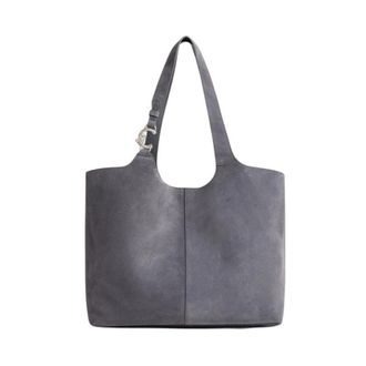 Coccinelle Boheme Tote Bag - Dames - Shoppers - Blauw - ONE Size - Katoen - Tassen