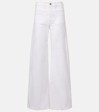 Khaite Delmonico high-rise wide-leg jeans