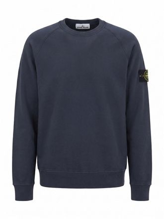 Stone Island Organic Cotton Fleece Sweatshirt