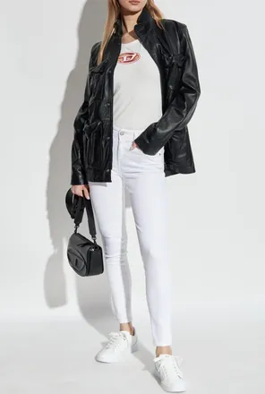 Diesel Jeans 2017 SLANDY In Super Skinny Style, Womens, White