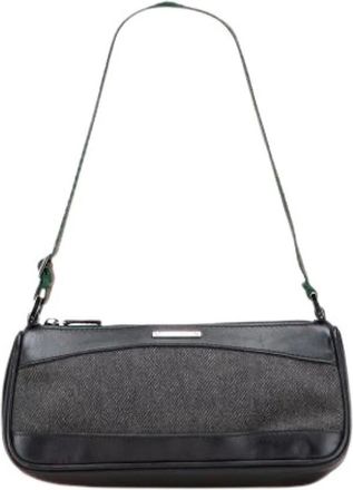 Gucci Pre-owned Shoulder Bags, female, Black, Size: ONE SIZE Pre-owned Denim gucci-bags