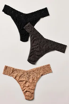 Hanky Panky Original Rise Thong, Set of 3
