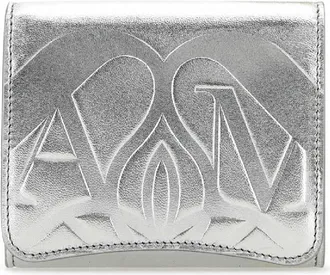 Alexander McQueen Alexander Mcqueen Logo-Detailed Leather Wallet