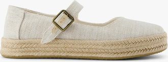 Toms Womens TOMS CAROLINA MARY JANE Womens Mary Jane Natural - White - Size: 6