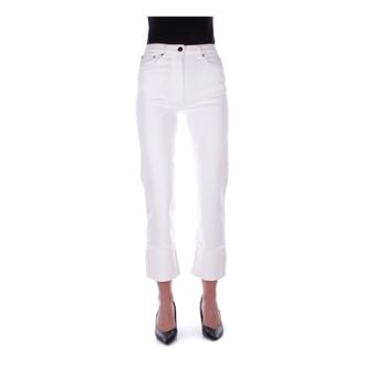 Semicouture Dames, Jeans, Wit, Maat: W29 Katoen