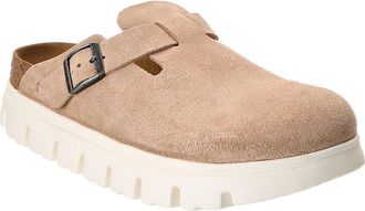 Birkenstock Papillio by Birkenstock Boston Chunky Narrow Suede Clog