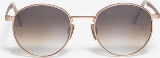 Viu Sonnenbrille aus Titan The Navigator Rosegold Mat