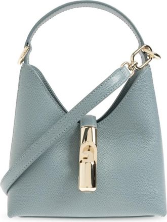 Furla Iride Mini tas - Dames - Handtassen - Blauw - ONE Size - Leer - Tassen