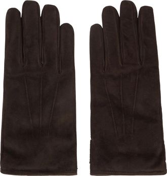 Moorer Su&egrave;de Handschoenen - Dames - Handschoenen - Bruin - 7 IN - Su&egrave;de - Accessoires