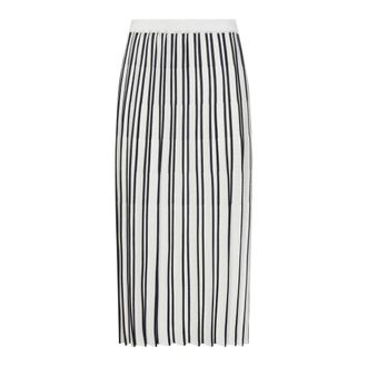 Blanca Vita Midi Skirts, female, Multicolor, Size: 2XS Ribbed Pleated Midi Skirt