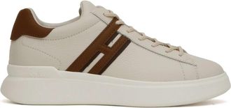 Hogan H580 Sneakers - Heren - Sneakers - Wit - 42 EU - Leer - Schoenen