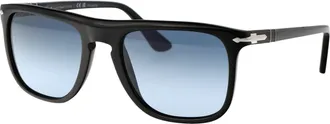 Persol Unisex Sunglasses Black Acetate