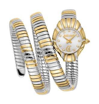 Just Cavalli Womens Snake 316L Stainless Steel Watch
