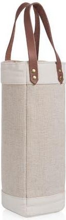 Legacy Pinot Jute Single Bottle Insulated Wine Bag in Beige at Nordstrom