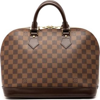 Louis Vuitton Pre-owned Handbags, female, Brown, Size: ONE SIZE Pre-owned Top Handle Satchel Bag