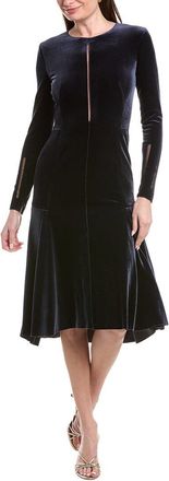 Akris Silk-Blend Midi Dress