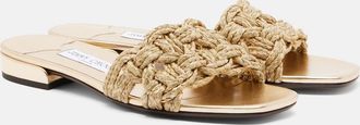 Jimmy Choo London Chara woven slides