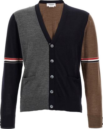 Thom Browne Multicolor Fun mix cardigan