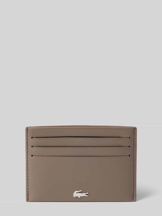 Lacoste Portemonnaie aus echtem Rindsleder in Schlamm, Gr&ouml;&szlig;e 1