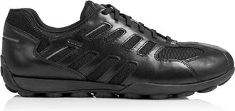 Geox Heren Snake 2.0 Sneakers - Heren - Sneakers - Zwart - 41 EU - Su&egrave;de - Schoenen