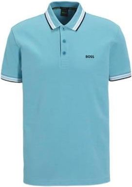 BOSS regular polo blauw