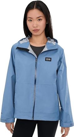 Mountain Hardwear Thresholdtm Jacket Womens Clothing Best Coast Blue : SM, Nylon