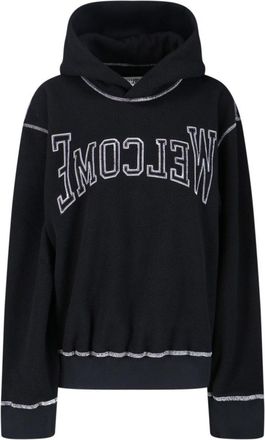 Maison Margiela Logo Hoodie - Black