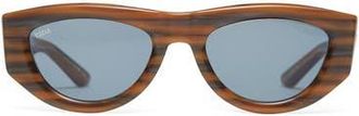 Vada Jewelry Tokio Sunglasses in Tigers Eye at Nordstrom