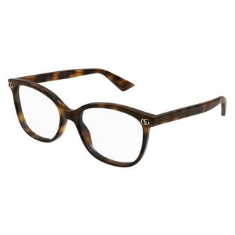 Gucci Optisch Montuur - unisex - Brillen - Bruin - 51 MM - Accessoires