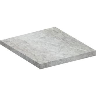 ebuy24 Ebuy24 - Piano di lavoro vcm 30mm di spessore Larghezza 60 cm Facile da pulire Piano cucina - Fasola (stile marmo)