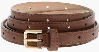 Dolce & Gabbana Leather Slim Blet 15mm size 80