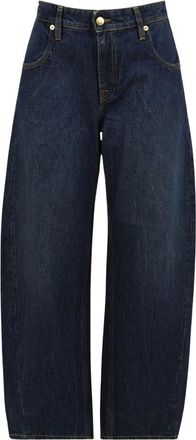 Cycle Aida Crop Jeans - Dames - Jeans - Blauw - Maat: W29 Katoen