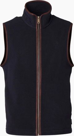 Holland Cooper Mens HOLLAND COOPER COUNTRY FLEECE GILET INK NAVY - Size: 44